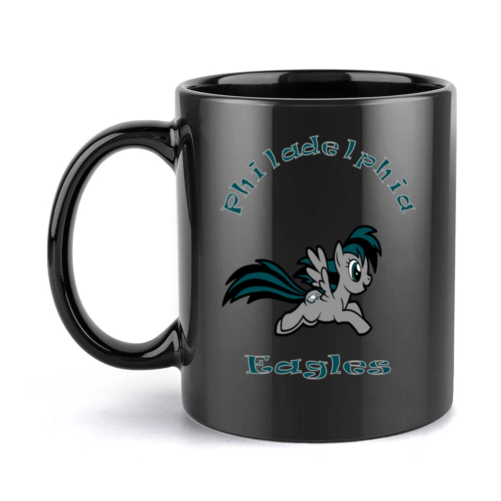 My Little Pony Philadelphia Football Team Black Mug