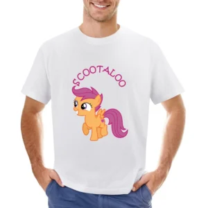 My Little Pony Scootaloo Asian Size Men T-Shirt