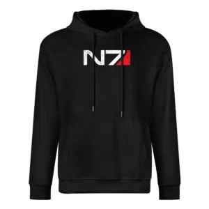 N7 Mass Effect Andromeda Armor Video Game RPG European Size Men Hoodie
