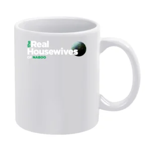 Naboo Real Housewives Star Wars Parody Black White Mug