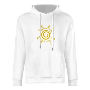 Naruto Nine Tails Kyuubi Chakra European Size Men Hoodie