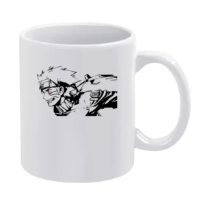 Naruto Uzumaki Clan Kurama nine tails Jinchuriki next konoha gakure ho White Mug