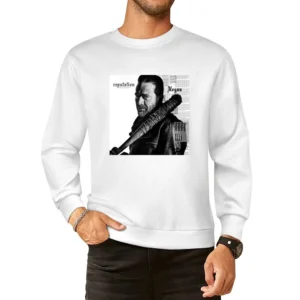 Negan Reputation Parody Zombie Tv Show European Size Pullover Sweater