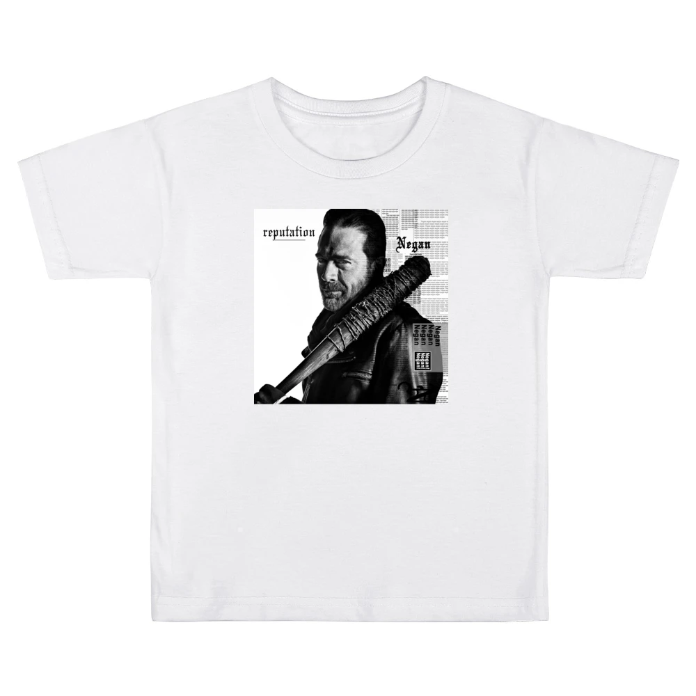 Negan Reputation Walking Dead Taylor Swift Parody Tv Funny Kids Boys Girls T-Shirt