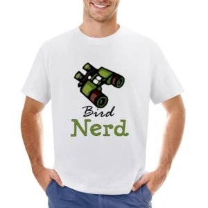 Nerd bird watcher Asian Size Men T-Shirt