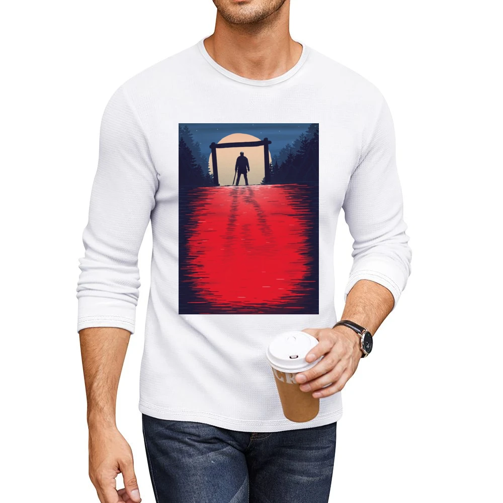 Nightmare elm street - jason Men CrewNeck Long Sleeve T-Shirt