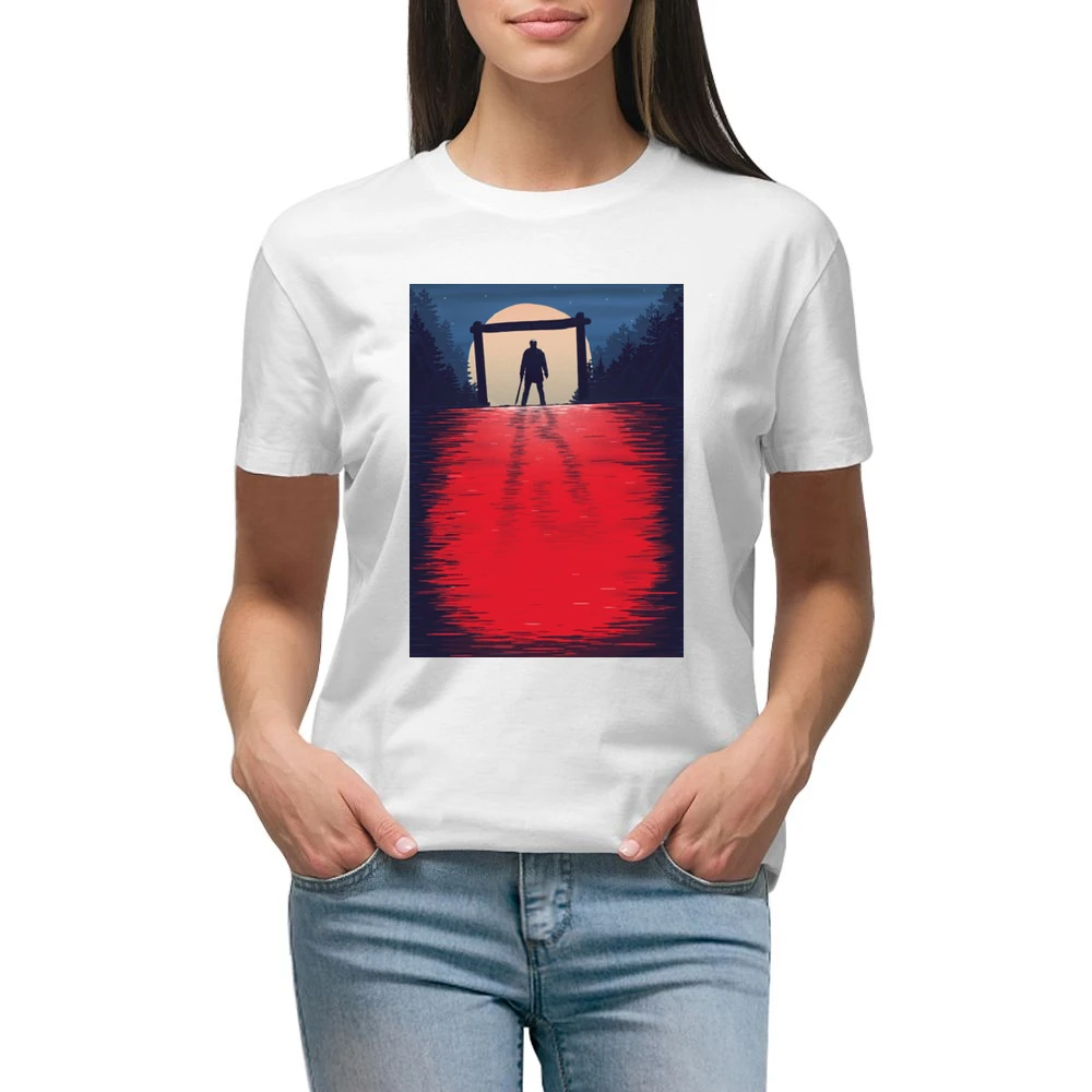Nightmare elm street - jason Premium Women Ladies T-shirt