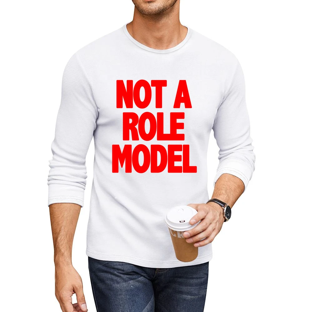 Not A Role Model Funny Beau Brooks Janoskians Popular Men CrewNeck Long Sleeve T-Shirt