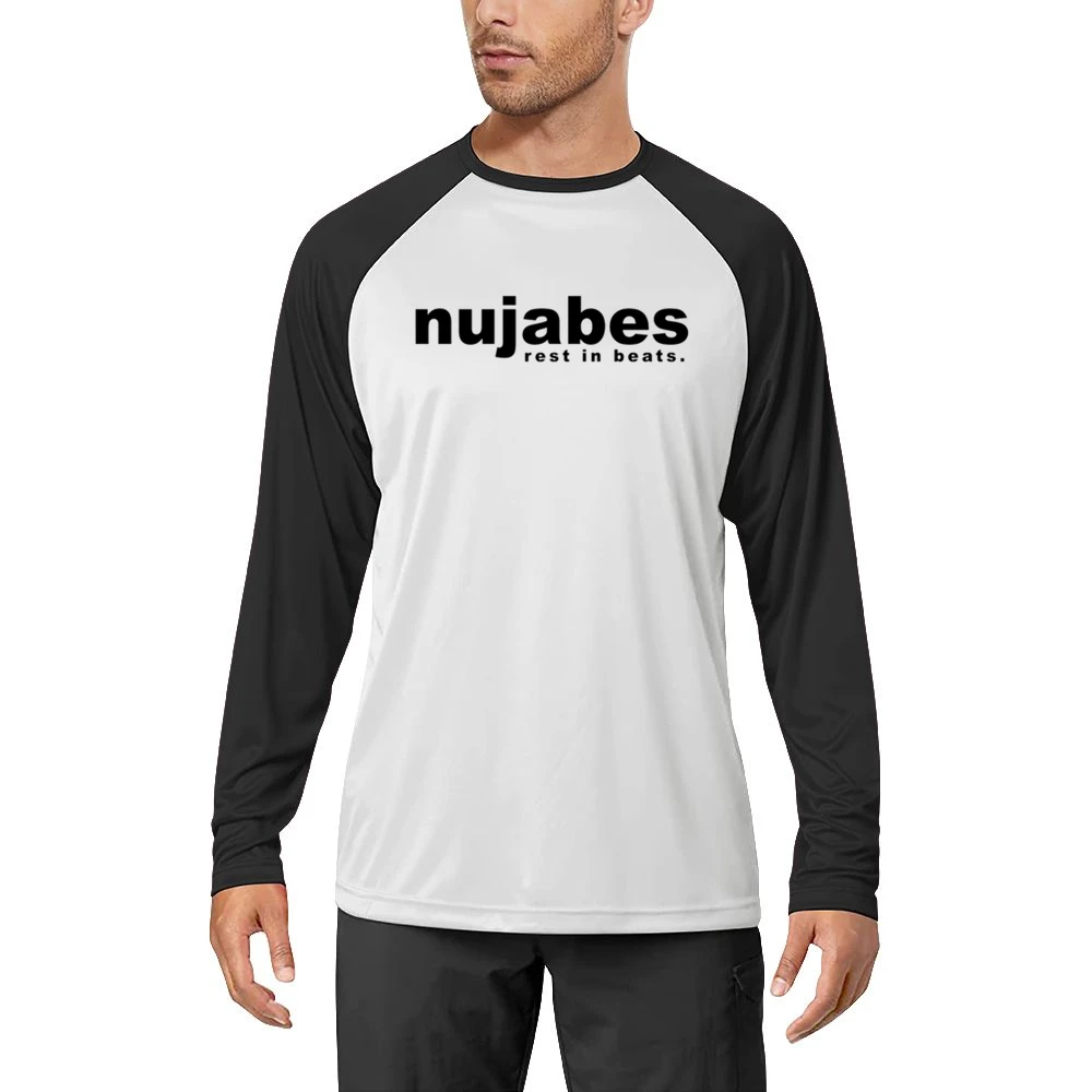 Nujabes Rest In Beats Jun Seba Underground DJ Music Graphic Men Long Sleeve T-Shirt