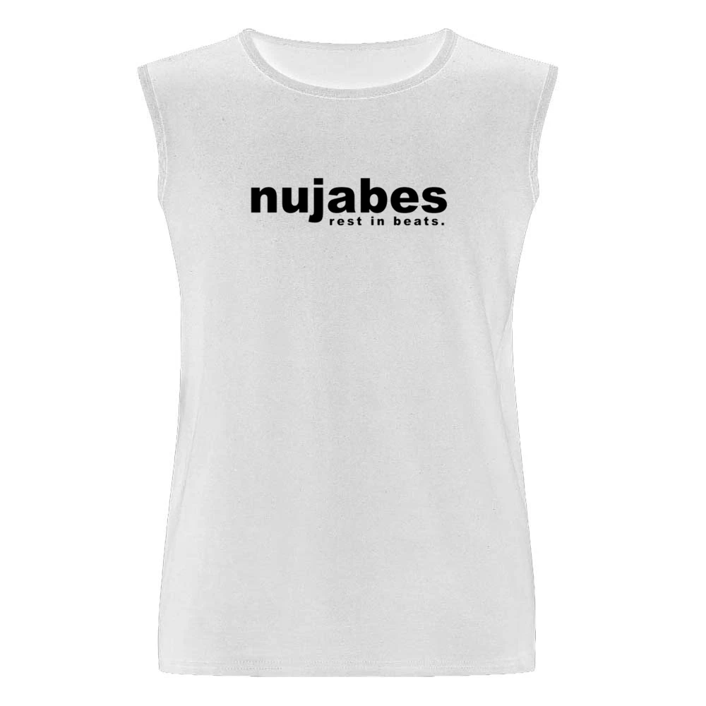 Nujabes Rest In Beats Jun Seba Underground DJ Music Graphic Men Sleeveless T-Shirt
