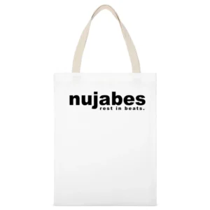 Nujabes Rest In Beats Jun Seba Underground DJ Music Graphic White Canvas Tote Shopping Bag
