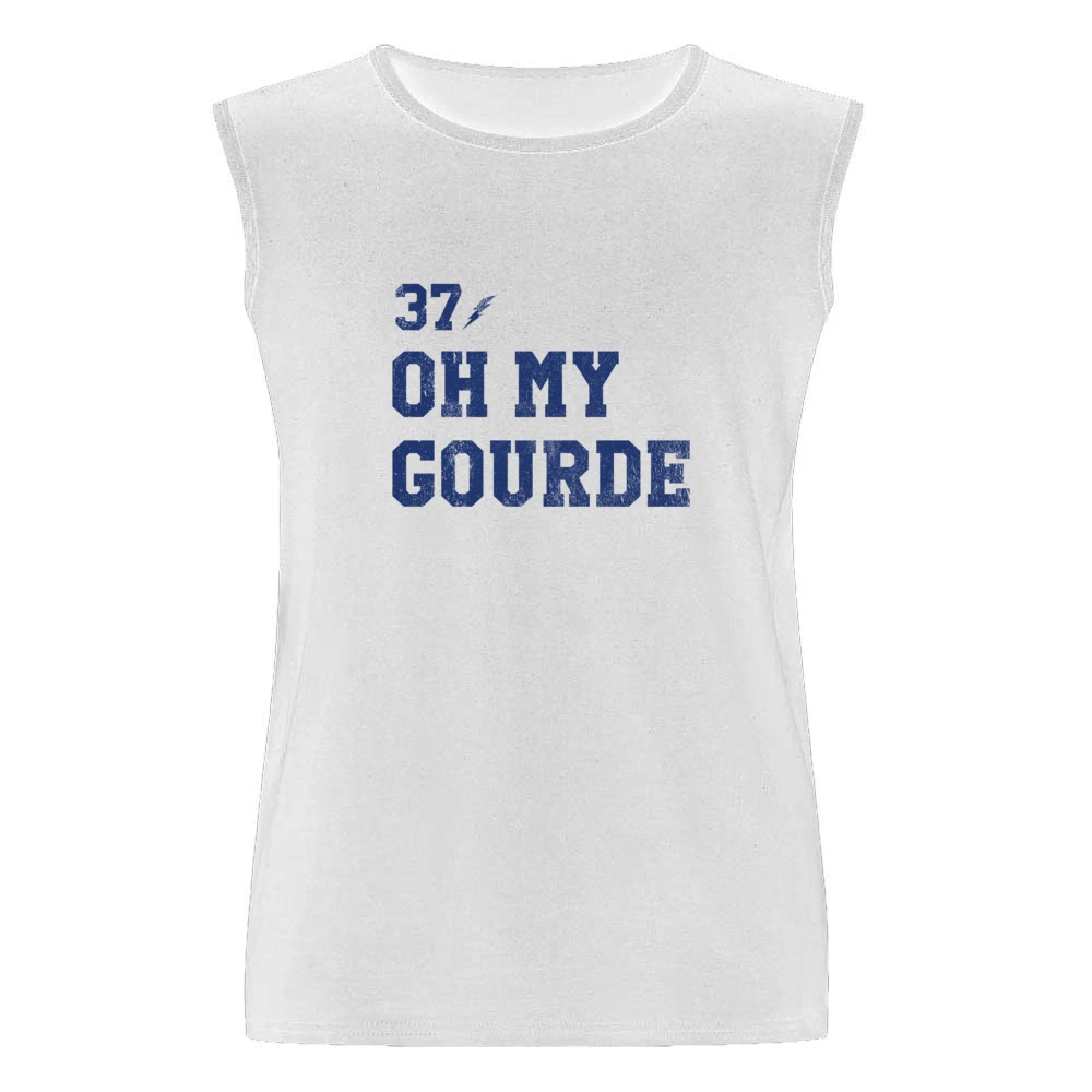 Oh My Gourde Tampa Bay Yanni Gourde Hockey Fan Men Sleeveless T-Shirt