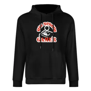 Old School Gamer Cool Retro European Size Men Hoodie
