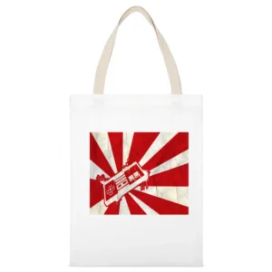 Old School Nintendo Controller Tshirt (all sytles and colors available White Canvas Tote Shopping Bag