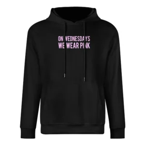 On Wednesdays We Wear Pink Popular Mean Girls Funny Tee Shirt European Size Men Hoodie