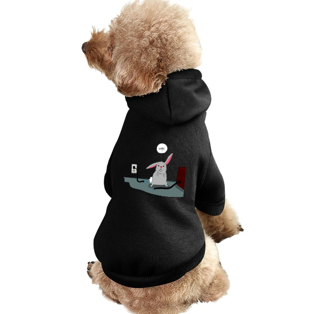 Oops fuuny rat rabbit bite the power cable Pet Apparel Clothes