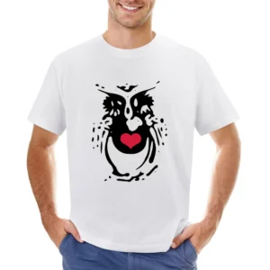 Owl-Bird Classic Asian Size Men T-Shirt