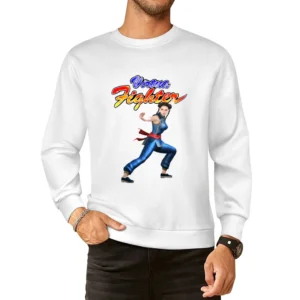 Pai Chan Virtua Fighter Arcade Fighting Retro Video Game Character Fan European Size Pullover Sweater