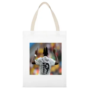 Paul Pogba France Tshirt (All Colors and styles available) White Canvas Tote Shopping Bag