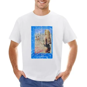 Pauline At The Beach Movie Poster Retro Aged Look Asian Size Men T-Shirt