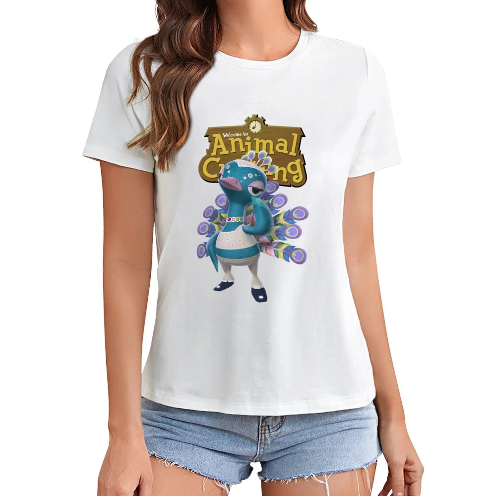 Pave From Animal Crossing Nintendo Video Game Fan Asian Size Women Ladies T-shirt