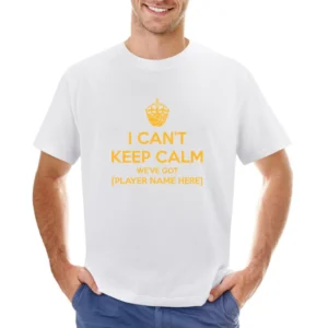 Personalized Can't Keep Calm We've Got Custom Basketball Player Fan T Asian Size Men T-Shirt