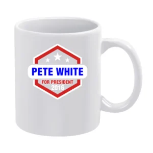 Pete White For President 2016 The Venture Bros TV Show White Mug
