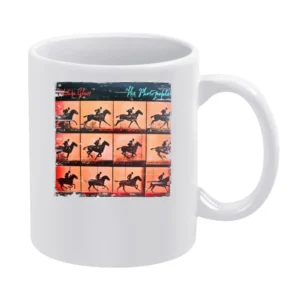 Philip Glass The Photographer Album Cover Distressed Image White Mug