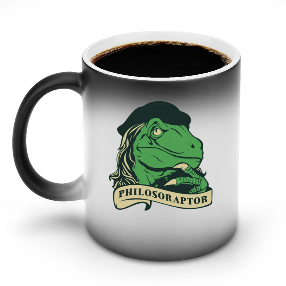 Philosoraptor - raptor philosoper Discoloration Mug