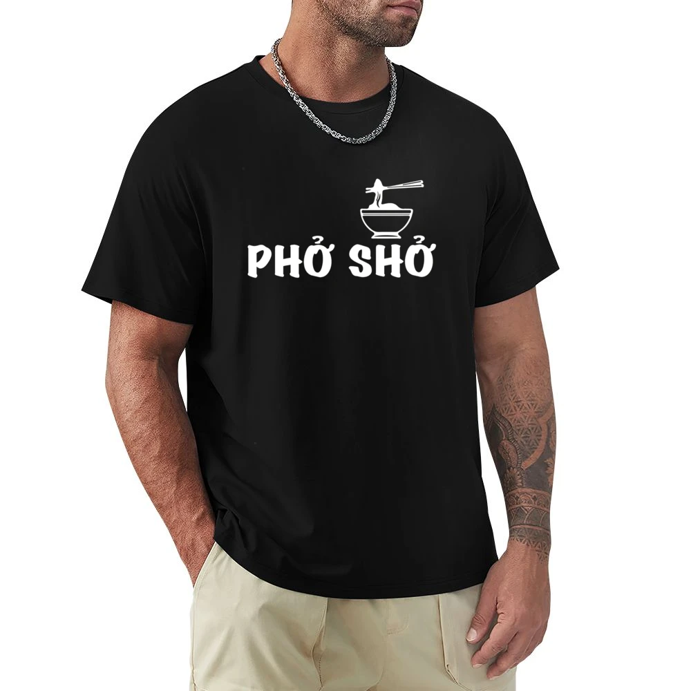 Pho Sho Funny Vietnamese Noodle Soup Graphic Food Lover Premium Men T-shirt