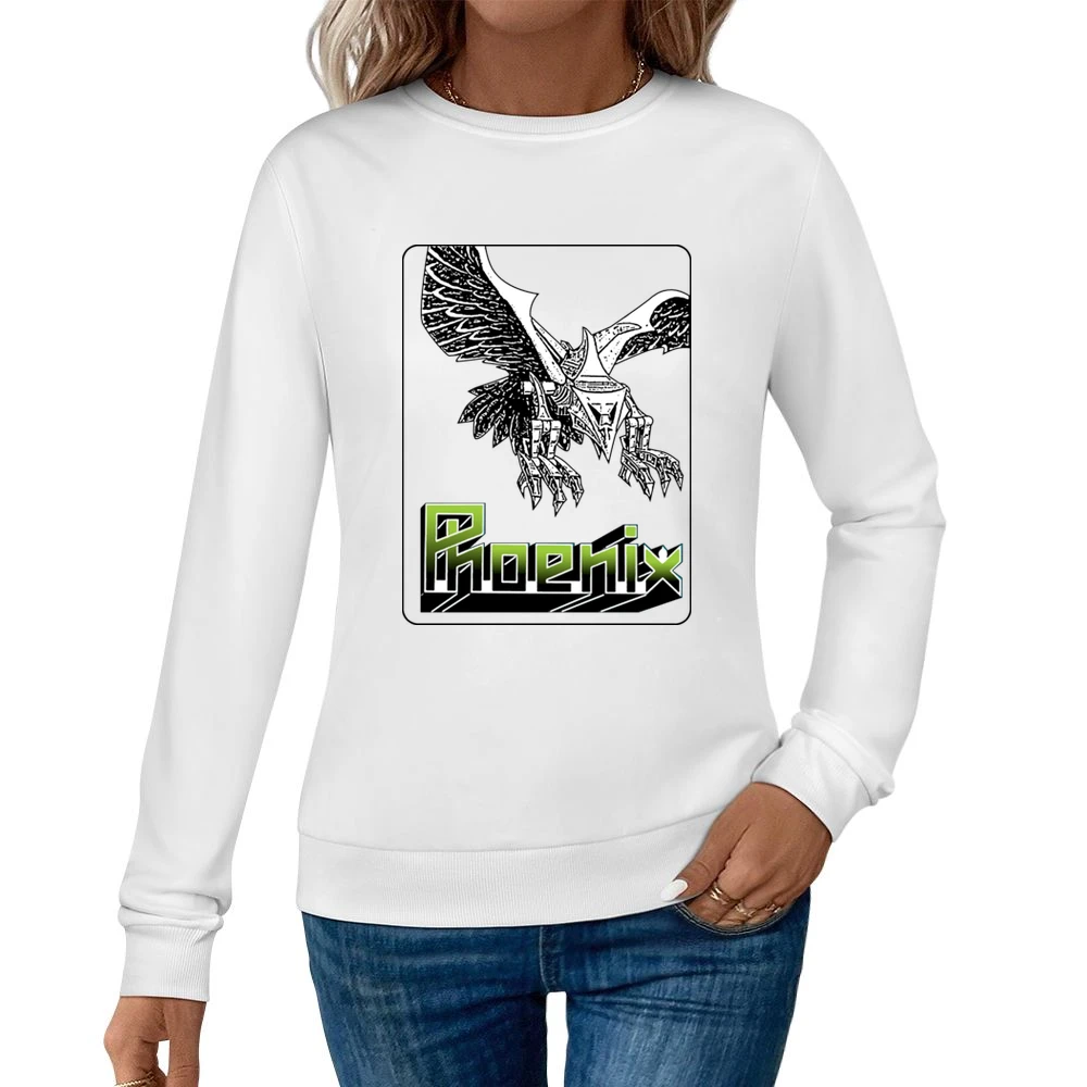 Phoenix Video Game Retro 80s Women Pullover Sweatshirt