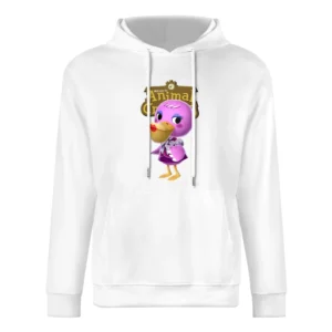 Phyllis From Animal Crossing Nintendo Video Game Fan European Size Men Hoodie