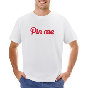 Pin Me Funny Pinterest Popular Social Media Graphic Asian Size Men T-Shirt