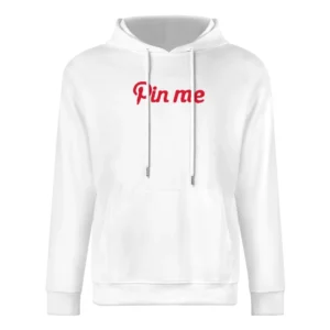 Pin Me Funny Pinterest Popular Social Media Graphic European Size Men Hoodie