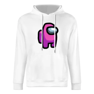 Pink Suspect Fun Video Game Fan European Size Men Hoodie