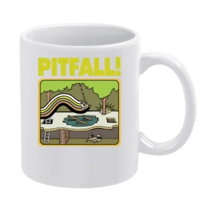 Pitfall Atari White Mug