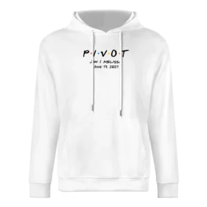 Pivot Jon And Melissa Wedding European Size Men Hoodie