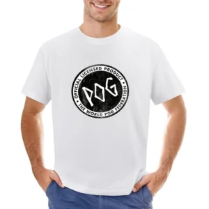 Pog World Pog Federation Fun Retro Vintage Game Graphic Distressed Tee Asian Size Men T-Shirt