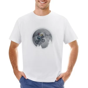 Pokemon Ash Pikachu Funny ET Movie Parody Graphic Apparel Tee Shirt Asian Size Men T-Shirt