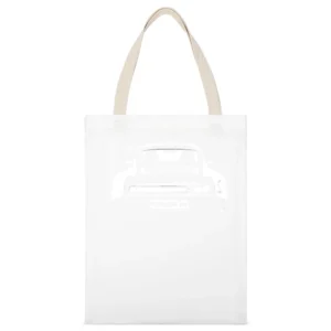 Porsche 911 Carrera S Back Bumper Popular Car Lover Club Graphic Fan T White Canvas Tote Shopping Bag