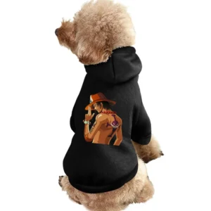 Portgas D ace One piece the fire fist whitebeard crew pirates Pet Apparel Clothes