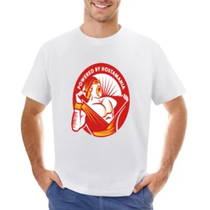 Powered By Hulkamania Tshirt Asian Size Men T-Shirt