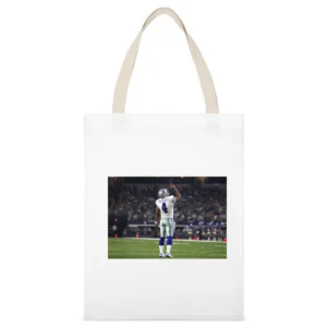 Prescott Wallpaper Tshirt White Canvas Tote Shopping Bag