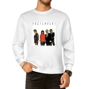 Pretenders Pretenders Album Cover Distressed Image European Size Pullover Sweater