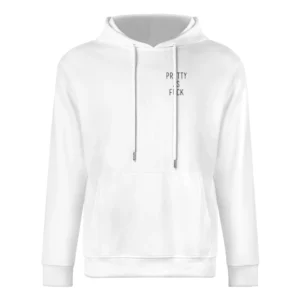 Pretty As Fuck Funny Popular Grunge Graphic Tee Shirt European Size Men Hoodie