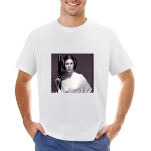 Princess Leia Pose Tshirt Asian Size Men T-Shirt