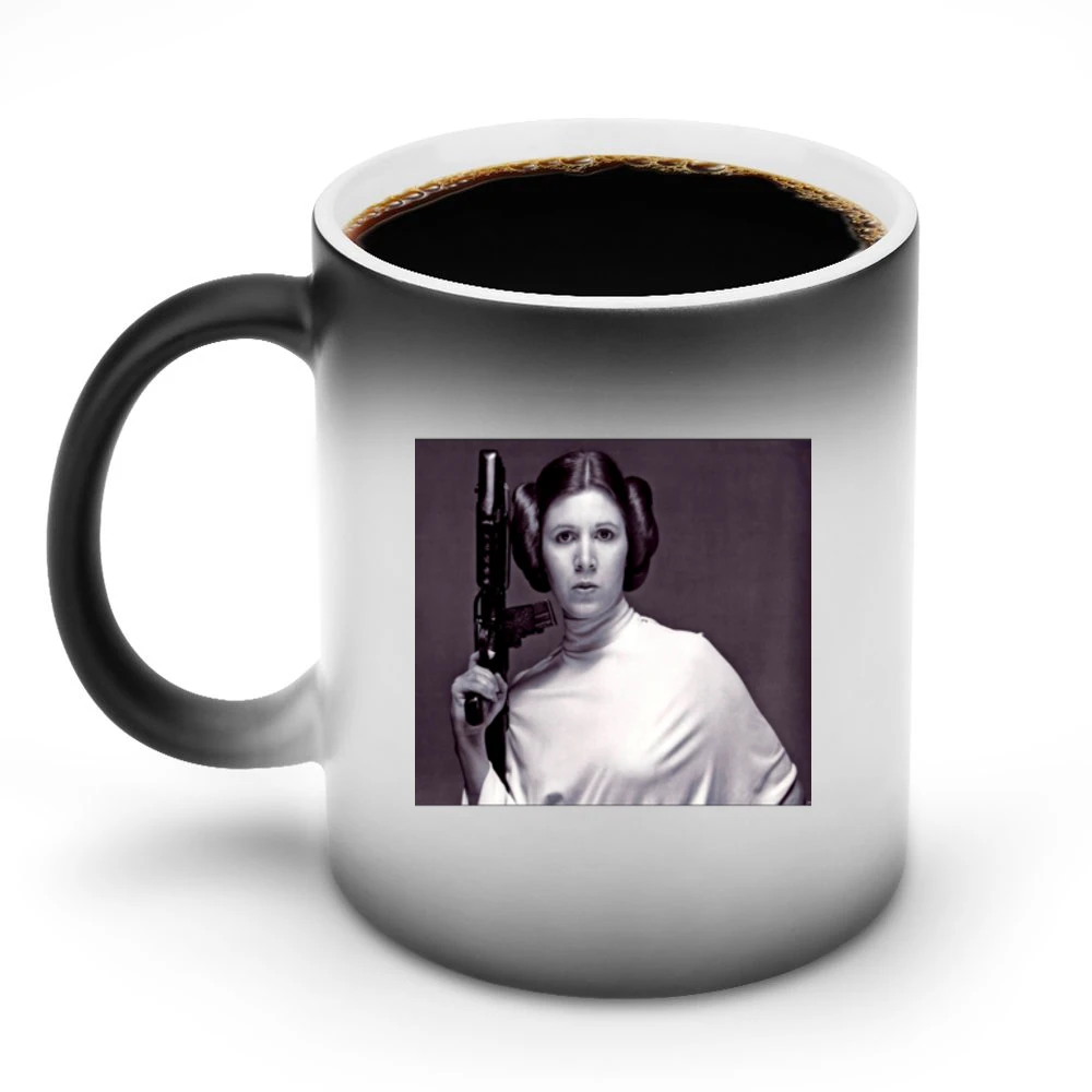 Princess Leia Pose Tshirt Discoloration Mug