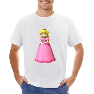 Princess Peach Tshirt Asian Size Men T-Shirt