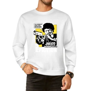 Pulp Fiction Eziekiel Quotes European Size Pullover Sweater