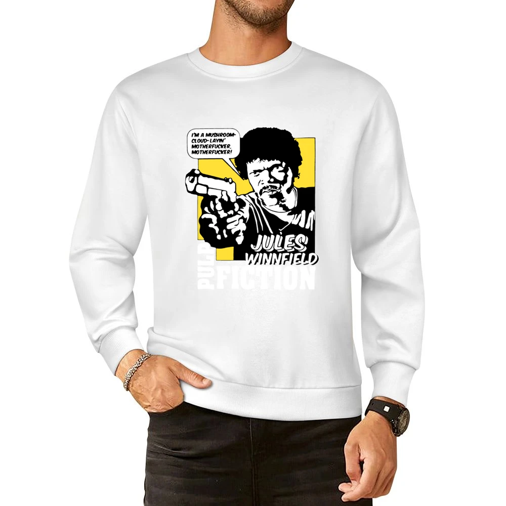 Pulp Fiction Eziekiel Quotes European Size Pullover Sweater